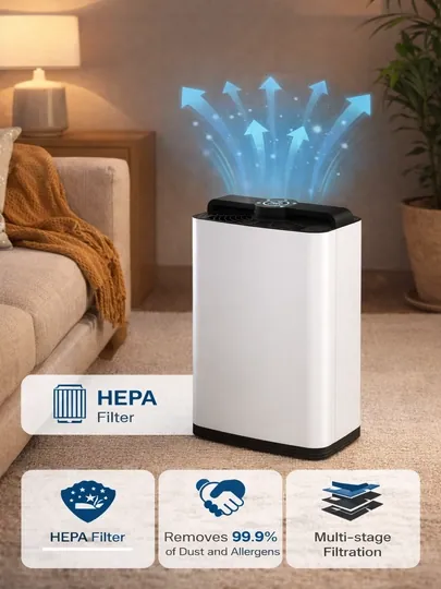 Очиститель воздуха с HEPA фильтром
