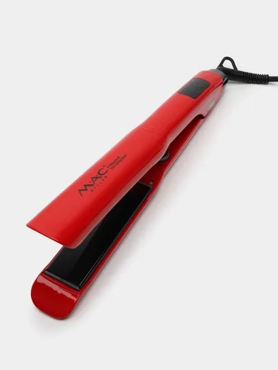 Профессиональный выпрямитель для волос MAC Styler с ЖК-дисплеем, для укладки волос — TECHNOU-MAC2-КРАСН
