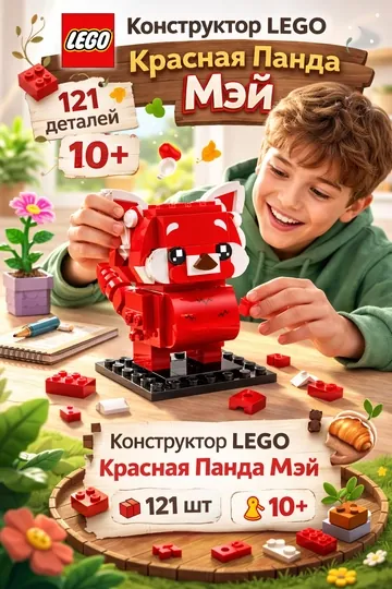 Конструктор LEGO Красная Панда Мэй 40798