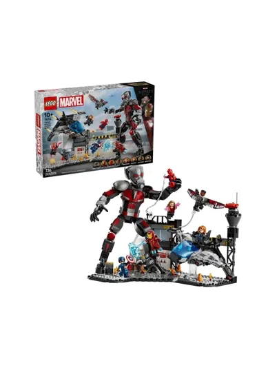 Конструктор LEGO Marvel Капитан Америка: Гражданская война. Боевая дуэль 76314,736 деталей