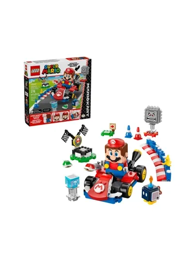LEGO Super Mario Интерактивный LEGO Mario и Стандартный карт 72043, 278 деталей