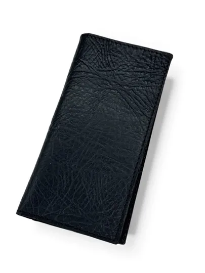 Портмоне из кожи, с тиснением Black Gator