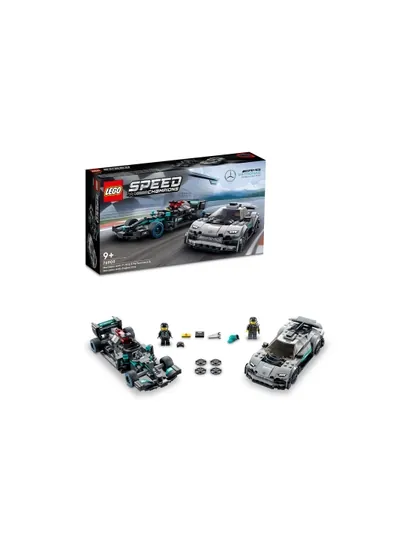 Конструктор LEGO Speed Champions 76909 Aston Martin AMR Valkyrie и Vantage GT3, 592 детали