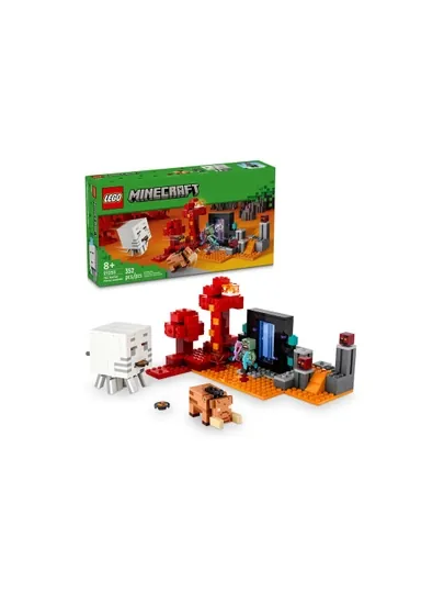 Конструктор LEGO Minecraft 21255 Засада у Нижнего портала, 352 детали