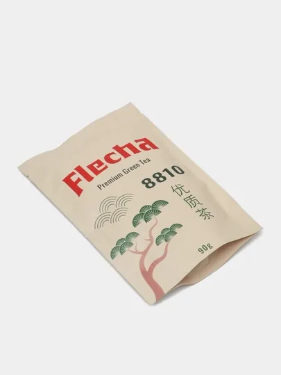 Китайский зеленый чай Flecha  Premium 8810, крупнолистовой, 90 г