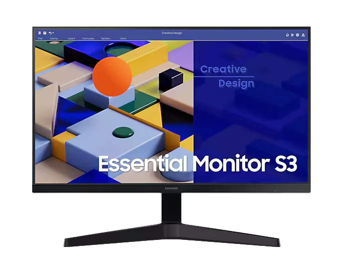 Монитор Samsung Essential S3 27", черный