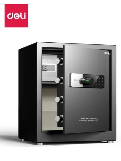 Сейф H450*W380*D320 вес 23кг 33121S Deli, 33121S