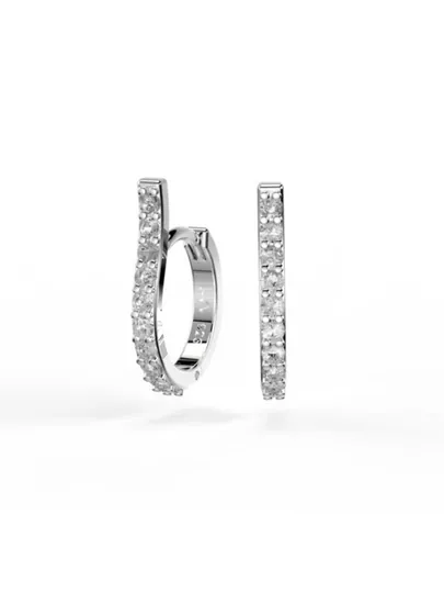 Серьги из серебра 925 пробы, нежные серьги с фианитами