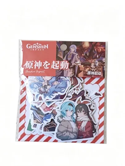 Genshin Impact наклейки и стикеры, 35