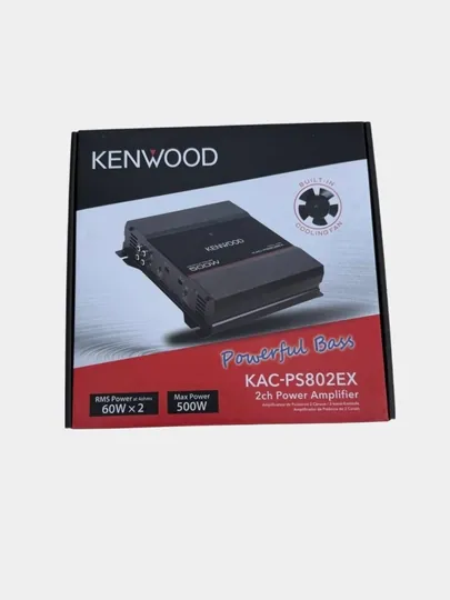 Автомобильный усилитель Kenwood KAC-PS802EX, 2-канальный