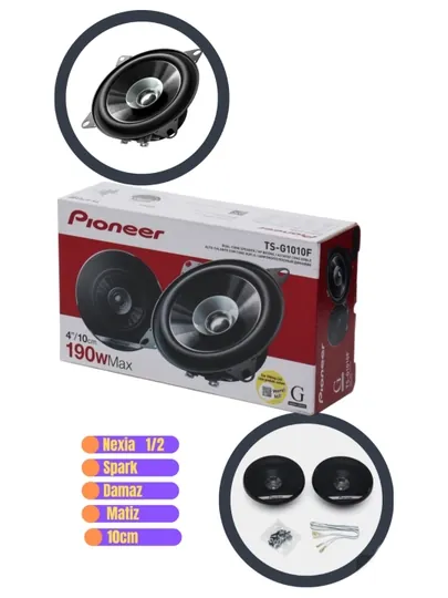 Автомобильные колонки Pioneer TS-G1010F XL 10см