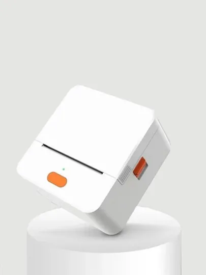 Портативный термопринтер для этикеток, чека и маркировки, 50 мм, USB + Bluetooth