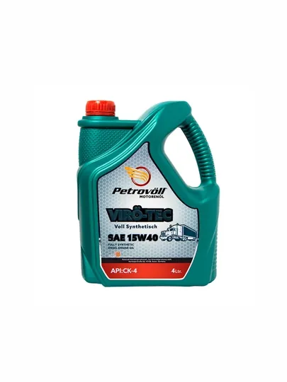 Синтетическая масло Petrovoll Viro-tec 15W40