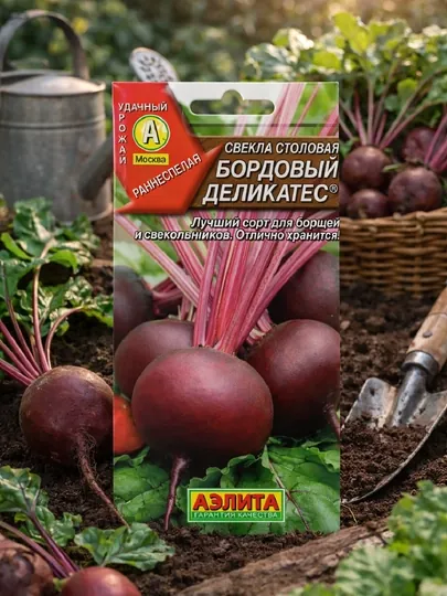 Семена свекла, Бордовый деликатес Аэлита