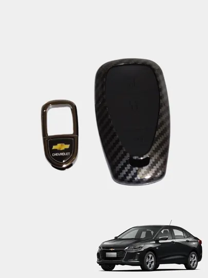 Чехол в карбоновом стиле, для пульта дистанционного управления Chevrolet Onix