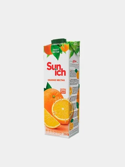 "Sunich" (TP) Orange Fruit Nectar with pulp, 1 Л