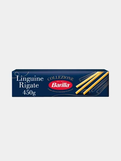 Макаронные изделия Barilla Linguine Rigate, из твёрдых сортов пшеницы, 450 г — BARIL-P10B879