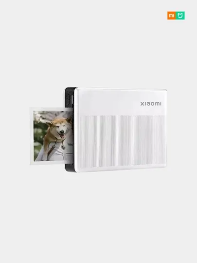 Компактный фотопринтер Xiaomi Portable Photo Printer 1S, белый цвет