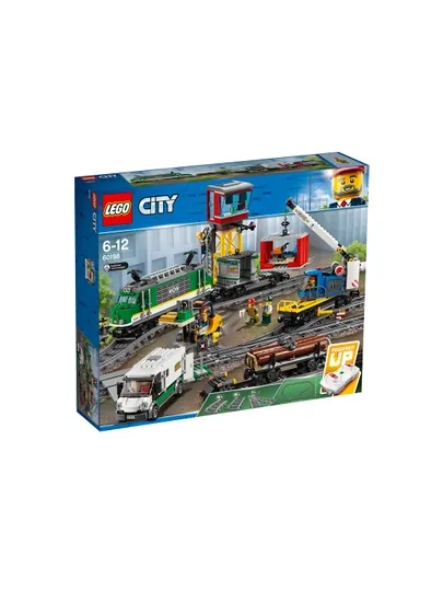 Конструктор LEGO City 60198 Город: Товарный поезд, 1226 деталей