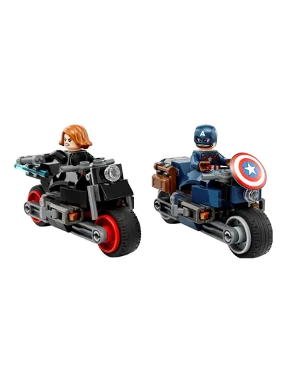 Конструктор LEGO Marvel 76260 «Мотоциклы Черной Вдовы и Капитана Америки»