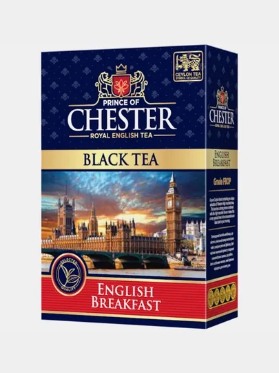 Чай черный Prince of Chester Black Tea, English Breakfast, 80 г — РЕМУЛАД-P171685