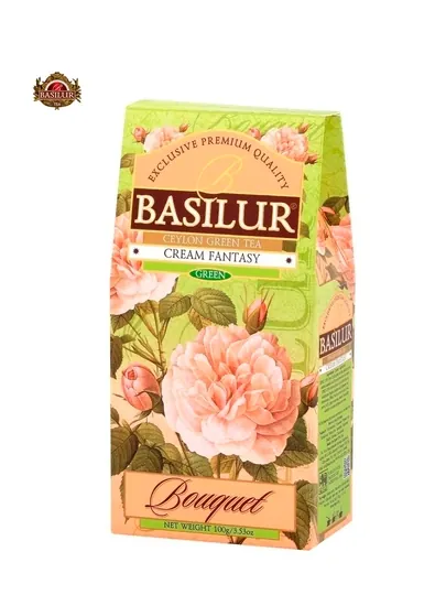 Чай зеленый Basilur Cream Fantasy Pure Ceylon Green Tea