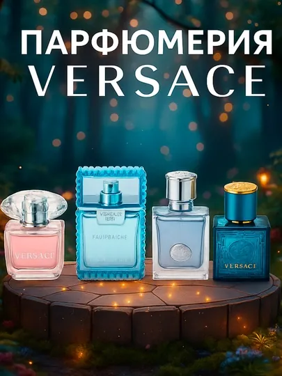 Набор парфюмов Versace 4 в 1 унисекс