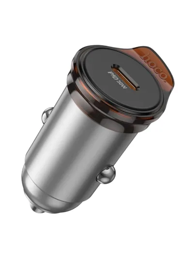 Автомобильное зарядное устройство “Hoco NZ16 Rigorous” 30W набор с кабелем
