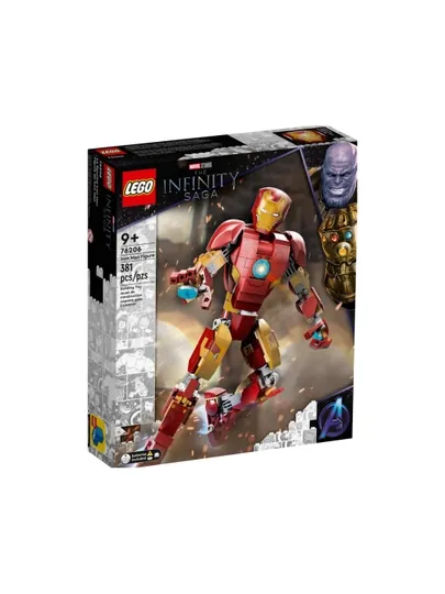 Конструктор LEGO Фигурка Железного человека 76206, 381 деталей