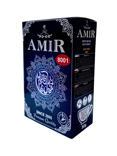 Амир чай зеленый В/С 8001, 90 г
