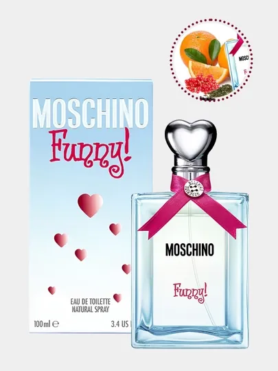 Туалетная вода для женщин Moschino Funny подарочная, 100 мл