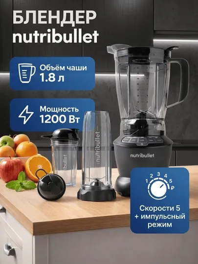 Блендер Nutribullet NBF500DG