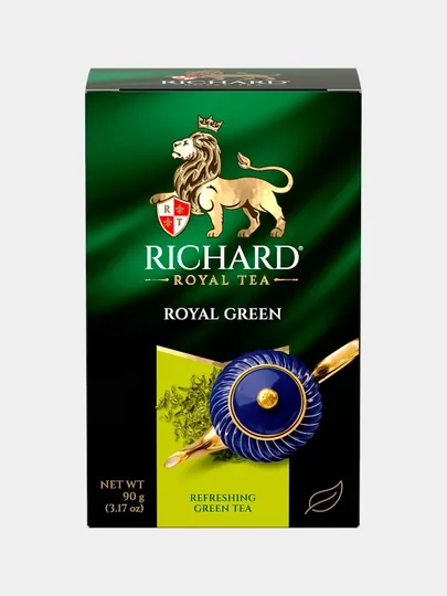 Чай Richard "Royal Green", зеленый, листовой, 90 г