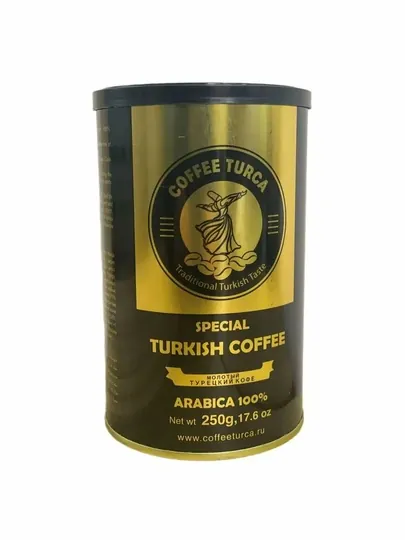 COFFEE TURCA кофе молотый ж/б, 250 гр