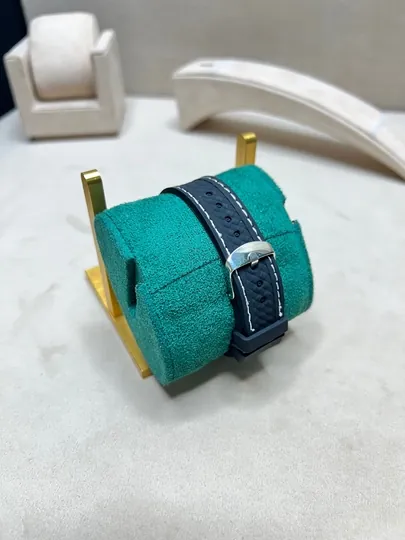 Мужские наручные часы Omega, новая модель с силиконовым ремешком, в подарочной коробке — AXABRND-OMEGA40-СВЕТСИН