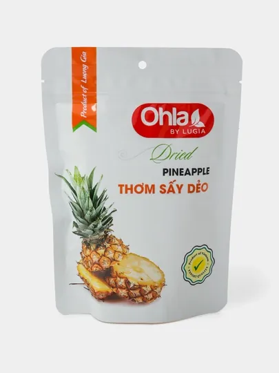Ананас сушеный OHLA дегидрированный, 180 г