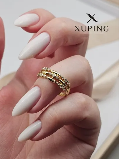 Кольца для девочек и женщин, Xuping — 1001PRT-XUPINGRING4-БЕЛЫЙ-18