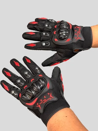 Усиленные мотоперчатки Anti-Shock Pro