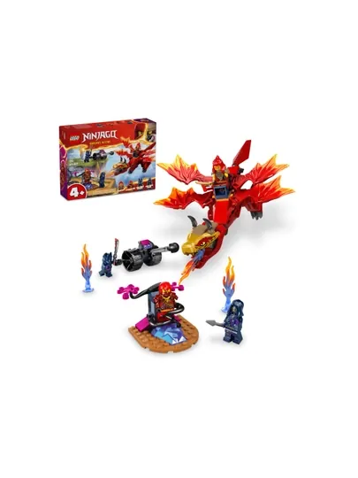 Конструктор LEGO Ninjago Битва первородного дракона Кая 71815, 120 деталей