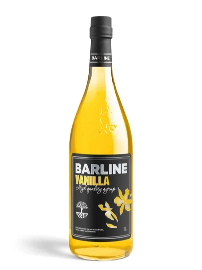 Barline Vanilla — ванильный сироп для кофе, коктейлей и десертов, 1 л