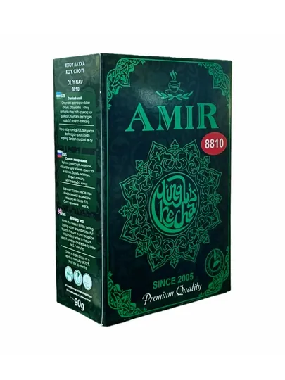 Амир Чай зеленый Китай В/С 8810 90 гр