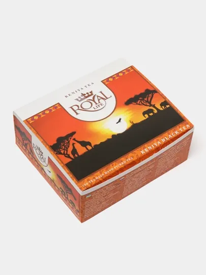 Чай черный Royal Life Keniyan, 100 пакетиков, по 1.5 г