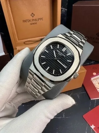 Мужские наручные часы Patek Philippe nautilius с кварцевым механизмом