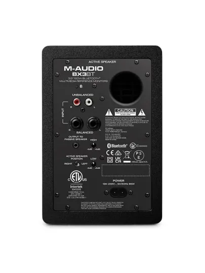 Студийные мониторы M-Audio BX3 BT, комплект 2 шт, с Bluetooth