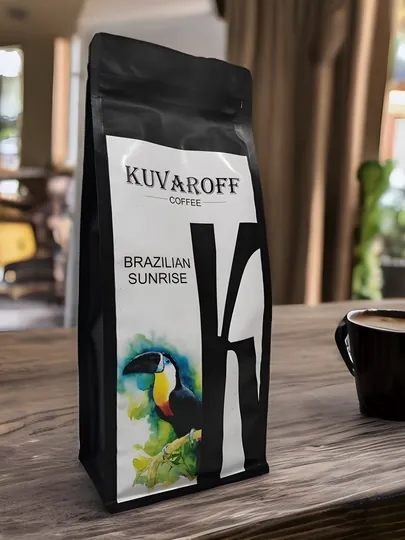 Зерновой кофе KUVAROFF Brazilian Sunrise 1 кг