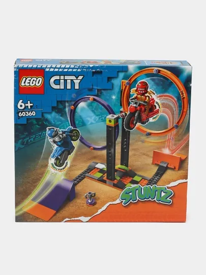 Конструктор LEGO City Испытание каскадеров с вращением 60360