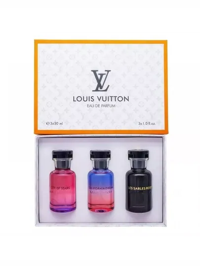 Подарочный набор, парфюмерная вода LOUIS VUITTON для женщин и девочек, 3x30 мл