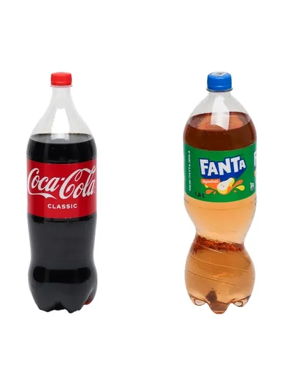 Газированный напиток Coca Cola 1.5 л + Fanta Дюшес 1.5 л