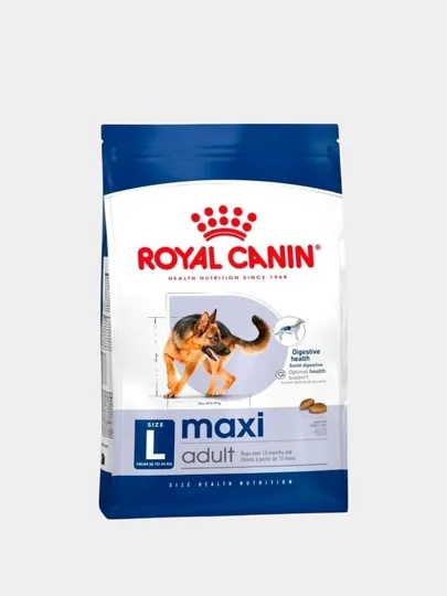 Сухой корм для собак крупных пород, 4 кг, Royal Canin Maxi Adult