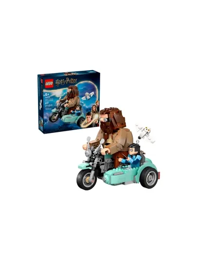 LEGO Harry Potter 76443 Поездка Хагрида и Гарри на мотоцикле, 617 деталей